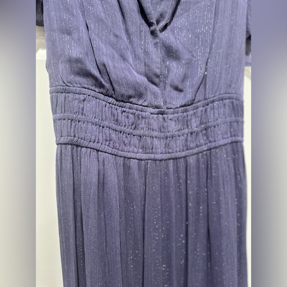 NWT Anthropologie The Somerset Maxi Dress: Lurex Edition Size L - Picture 9 of 12
